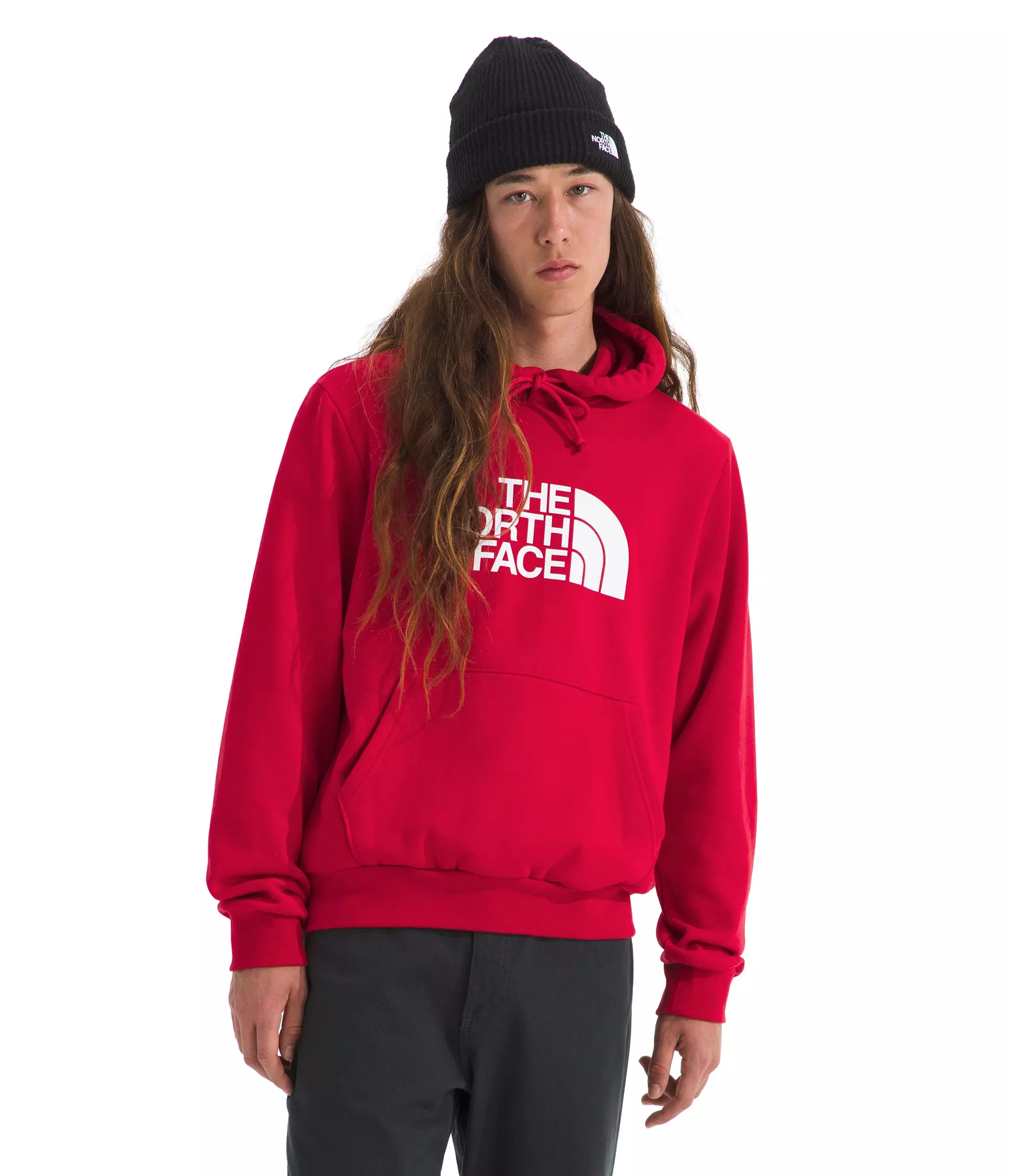 The North Face Evolution Half Dome Men's Graphic Hoodie - Red